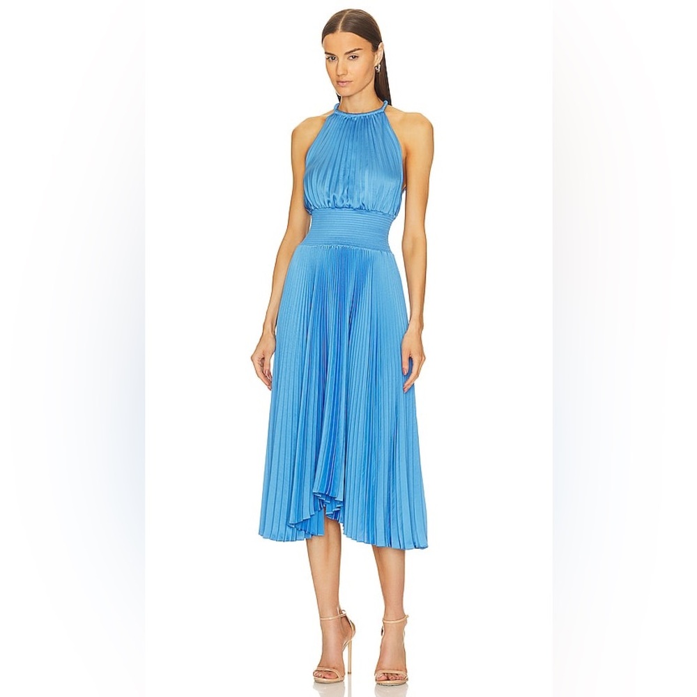 A.L.C Renzo Ii Dress in Blue Sea